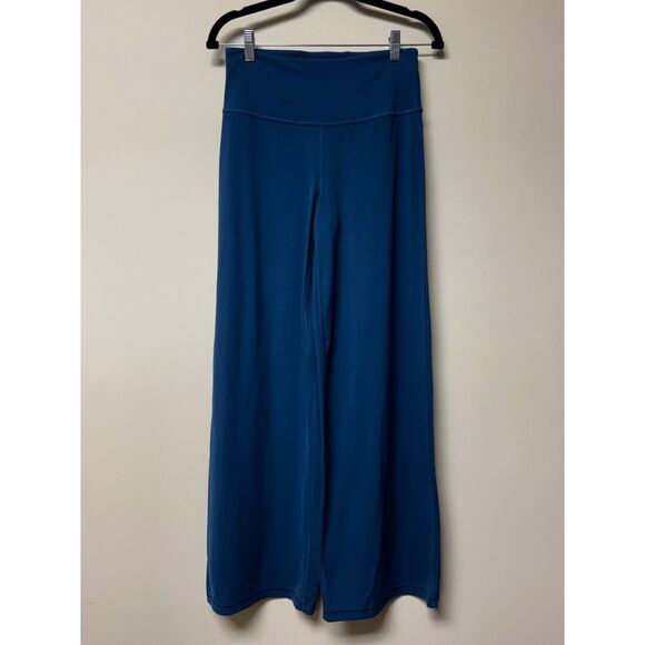 ATHLETA Elation Wide Leg Pant Dark Sardinia Blue, Sz M - Picture 2 of 8